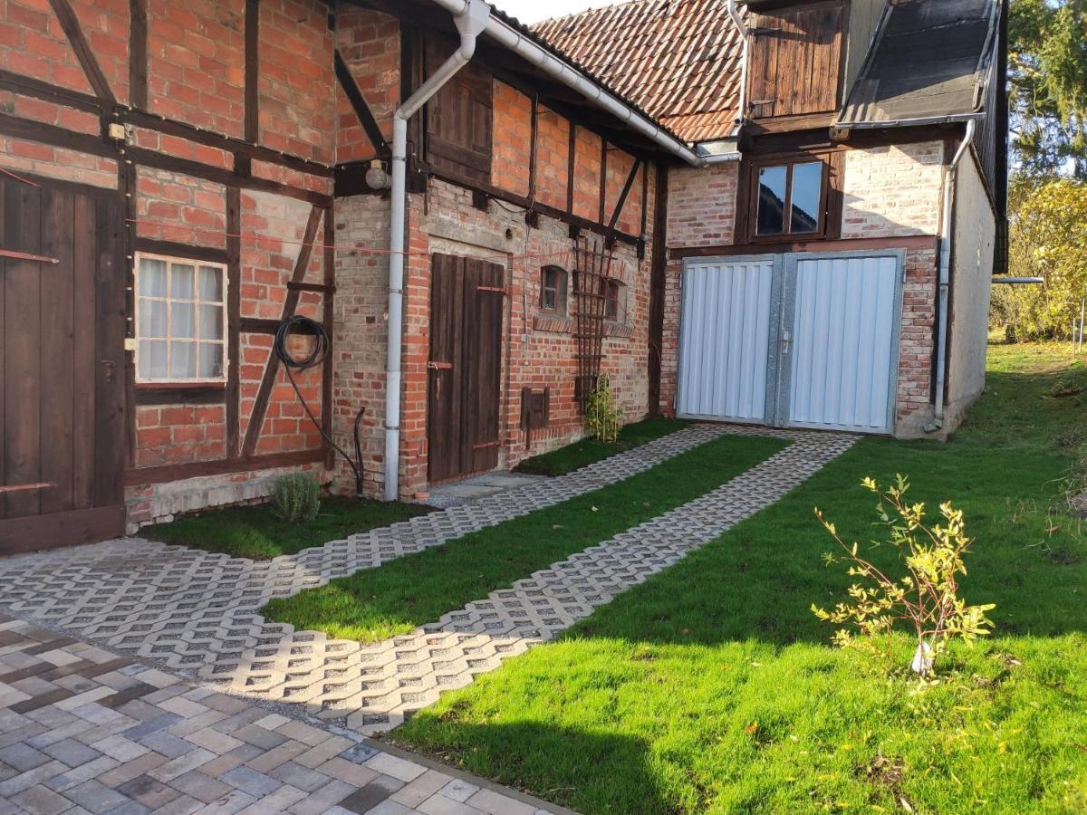 Ferienhaus Blaue Blume: Eco-Friendly Retreat with EV Charging & Sauna Guntersberge Exterior photo
